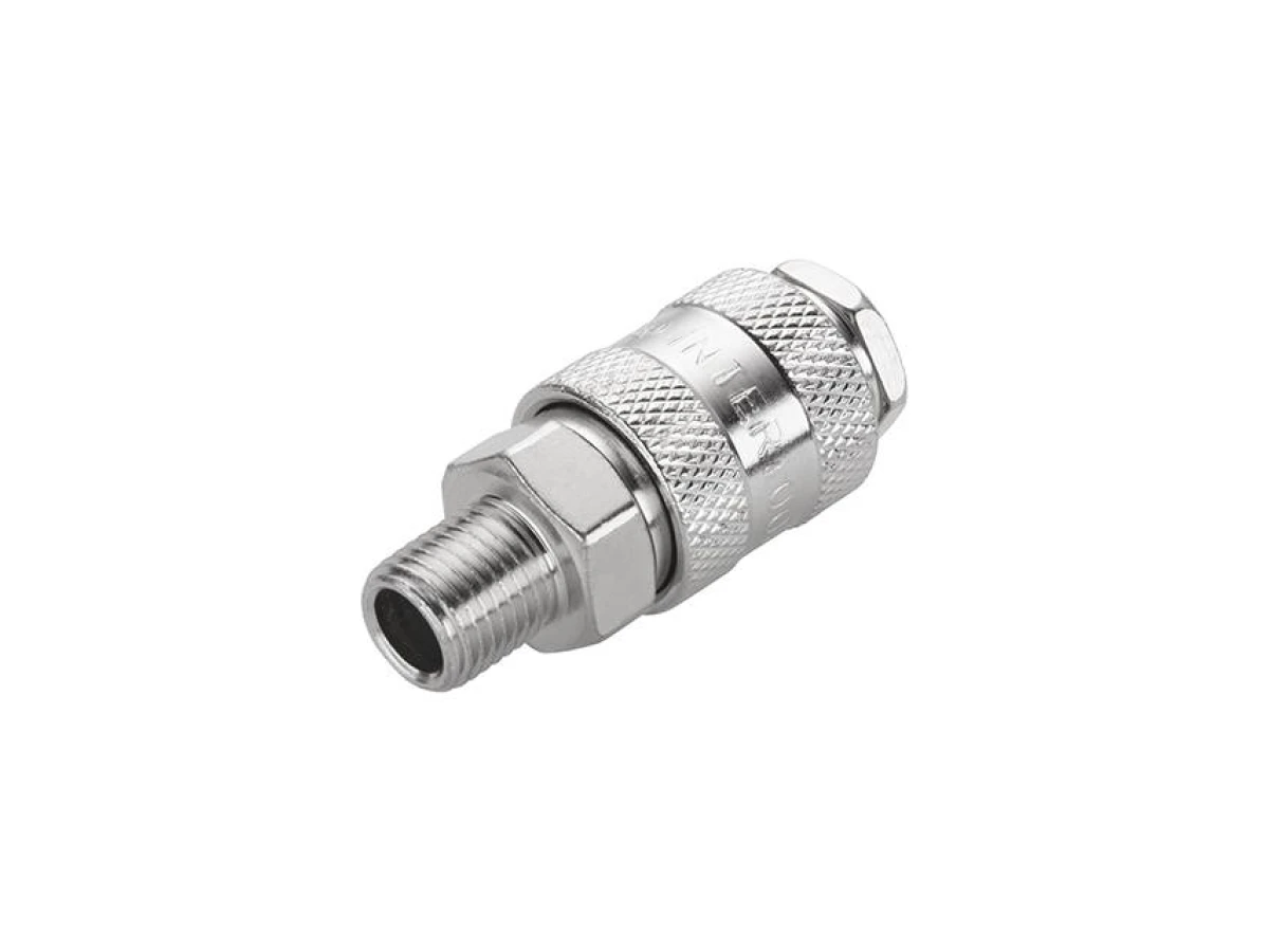 З'єднання швидкороз'ємне із зовнішньою різьбою 1/4" INTERTOOL PT-1805 