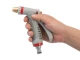 Пистолет-распылитель для полива с плавной регулировкой потока воды. ABS, PP, TPR, ZINC ALLOY, BRASS INTERTOOL GE-0012 