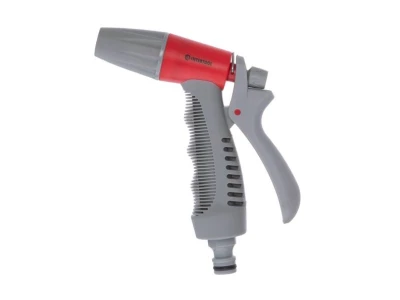 Пистолет-распылитель для полива с плавной регулировкой потока воды. ABS, PP, TPR, BRASS INTERTOOL GE-0015