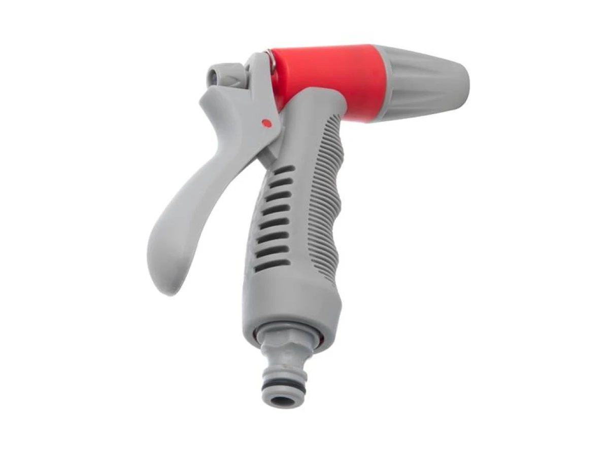 Пистолет-распылитель для полива с плавной регулировкой потока воды. ABS, PP, TPR, BRASS INTERTOOL GE-0015 