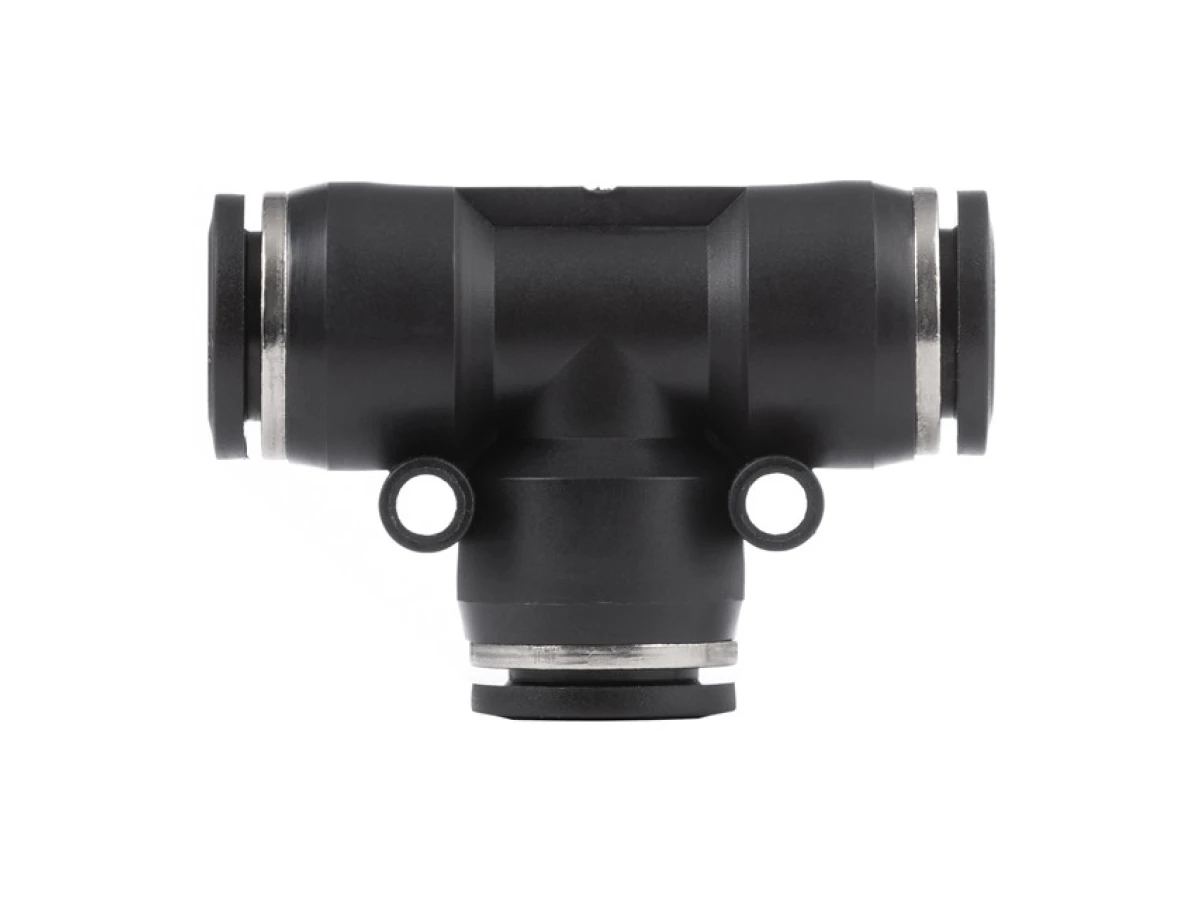 З'єднання цангове Т-подібне для поліуретанових та ін. шлангів 12 мм INTERTOOL PT-2349 