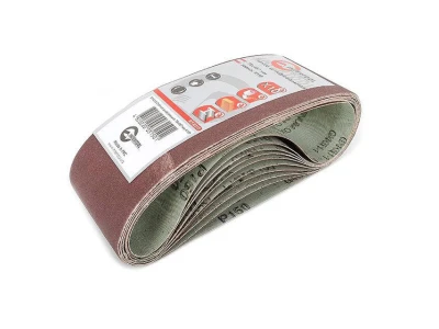 Стрічка шліфувальна 75 x 457мм, зерно 150 уп.10шт. INTERTOOL BT-0315