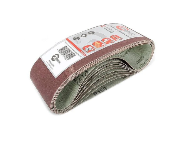 Стрічка шліфувальна 75 x 457мм, зерно 150 уп.10шт. INTERTOOL BT-0315 