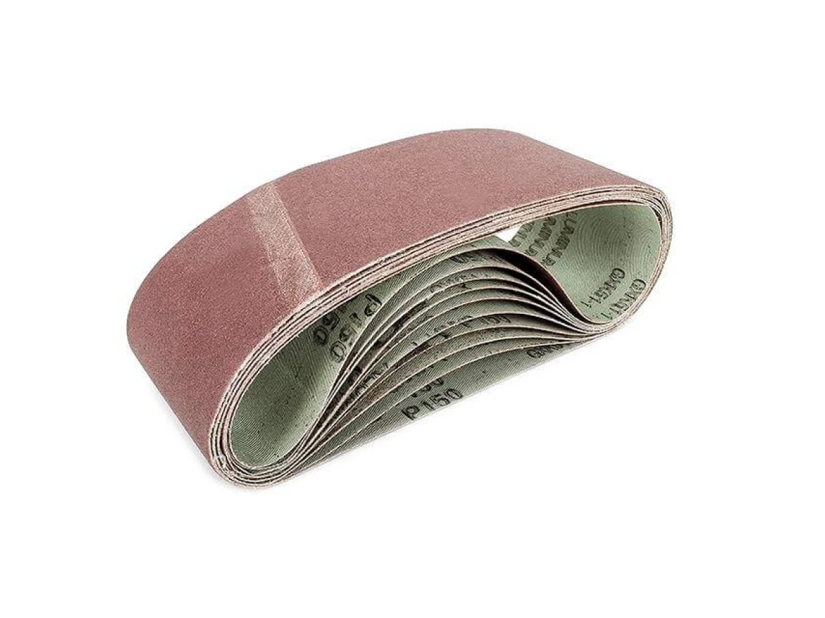 Стрічка шліфувальна 75 x 457мм, зерно 150 уп.10шт. INTERTOOL BT-0315 