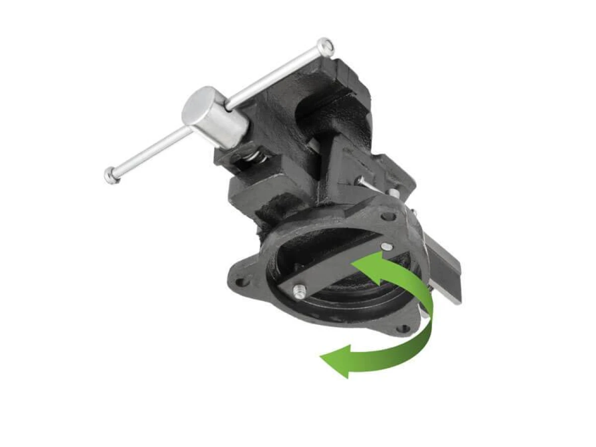 Лещата слюсарні поворотні 100 мм INTERTOOL HT-0081 