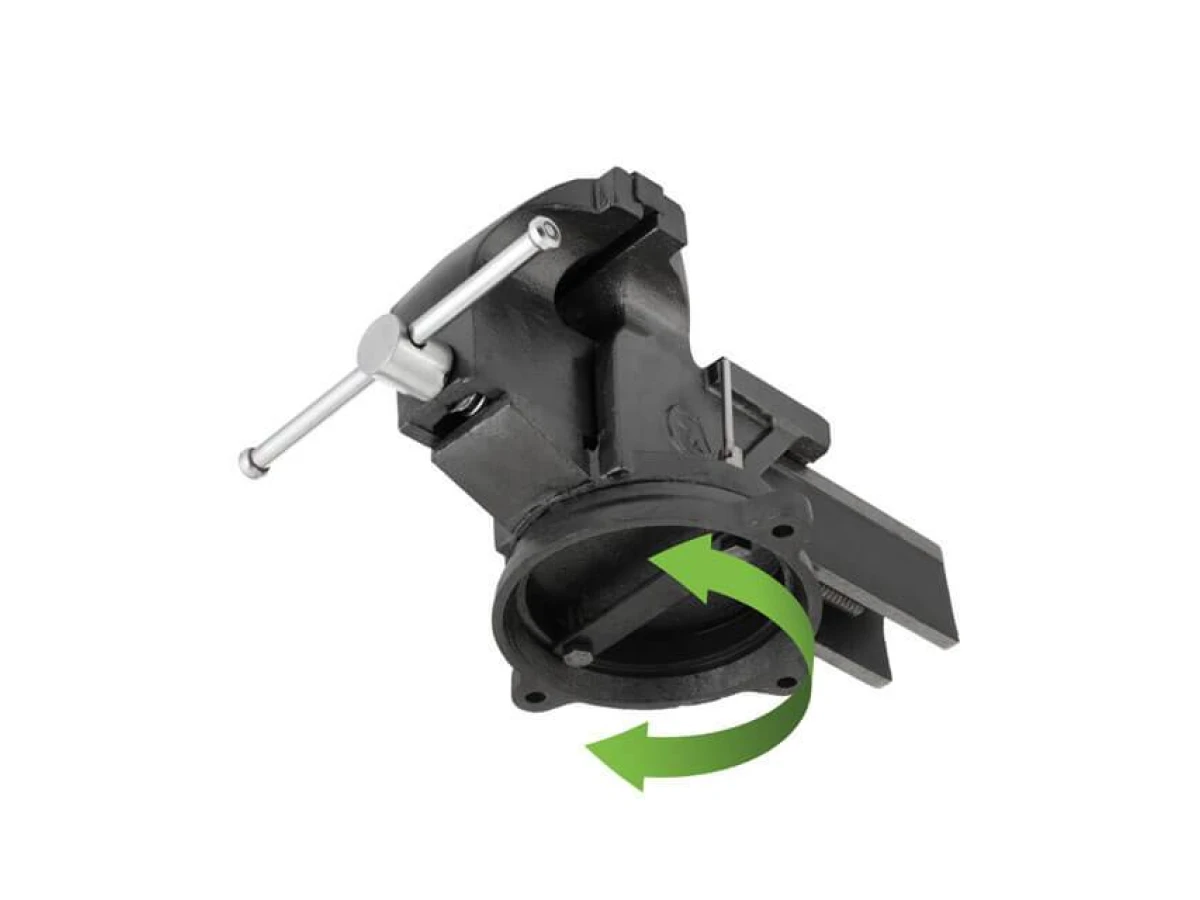 Лещата слюсарні поворотні 200 мм посилені INTERTOOL HT-0084 