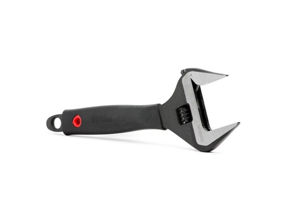 Ключ разводной 250 мм, обрезиненная рукоятка, развод губок 50 мм, CrV INTERTOOL XT-0050 