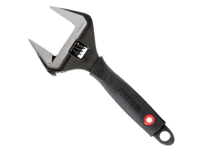 Ключ разводной 150 мм, обрезиненная рукоятка, развод губок 34 мм, CrV INTERTOOL XT-0040