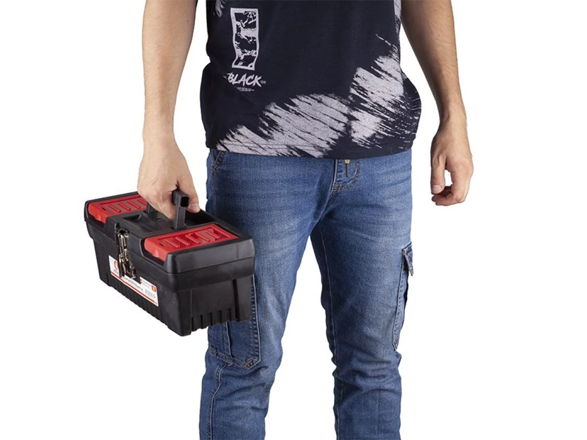 Ящик для інструментів з металевими замками 13", 330*177*135 мм INTERTOOL BX-1013 