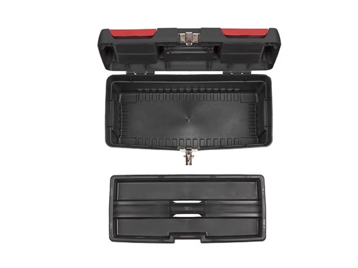 Ящик для інструментів з металевими замками 16", 396*216*164 мм INTERTOOL BX-1016 