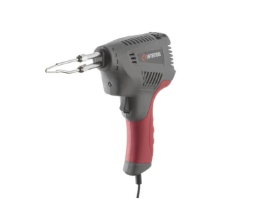 Паяльник імпульсний з трансформатором 200 Вт, 230 В, 3-режиму, з комплектом насадок INTERTOOL RT-2003