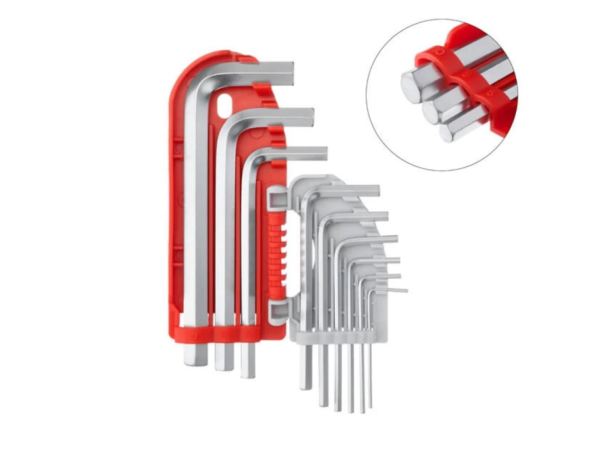 Набір ключів Г-подібних шестигранних 9 шт, 1.5-10 мм, Small INTERTOOL HT-1801 