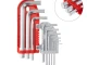 Набір ключів Г-подібних шестигранних 9 шт, 1.5-10 мм, Small INTERTOOL HT-1801 