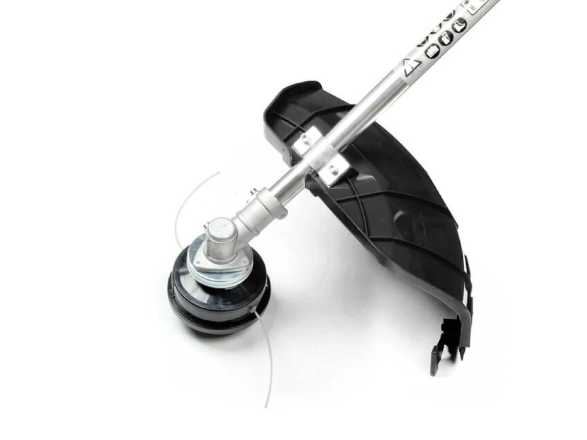 Мотокоса 1.7 кВт, 43 см³, катушка, 3-х лопастной нож, плечевой ремень ( комплект из двух частей вал + двигатель) INTERTOOL DT-2231 