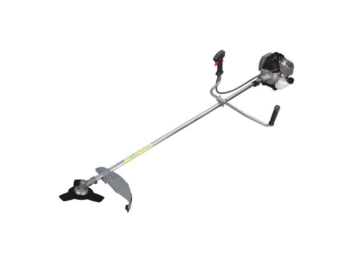 Мотокоса 1.85 кВт, 52 см³, катушка, 3-х лопастной нож, плечевой ремень( комплект из двух частей вал + двигатель) INTERTOOL DT-2232 