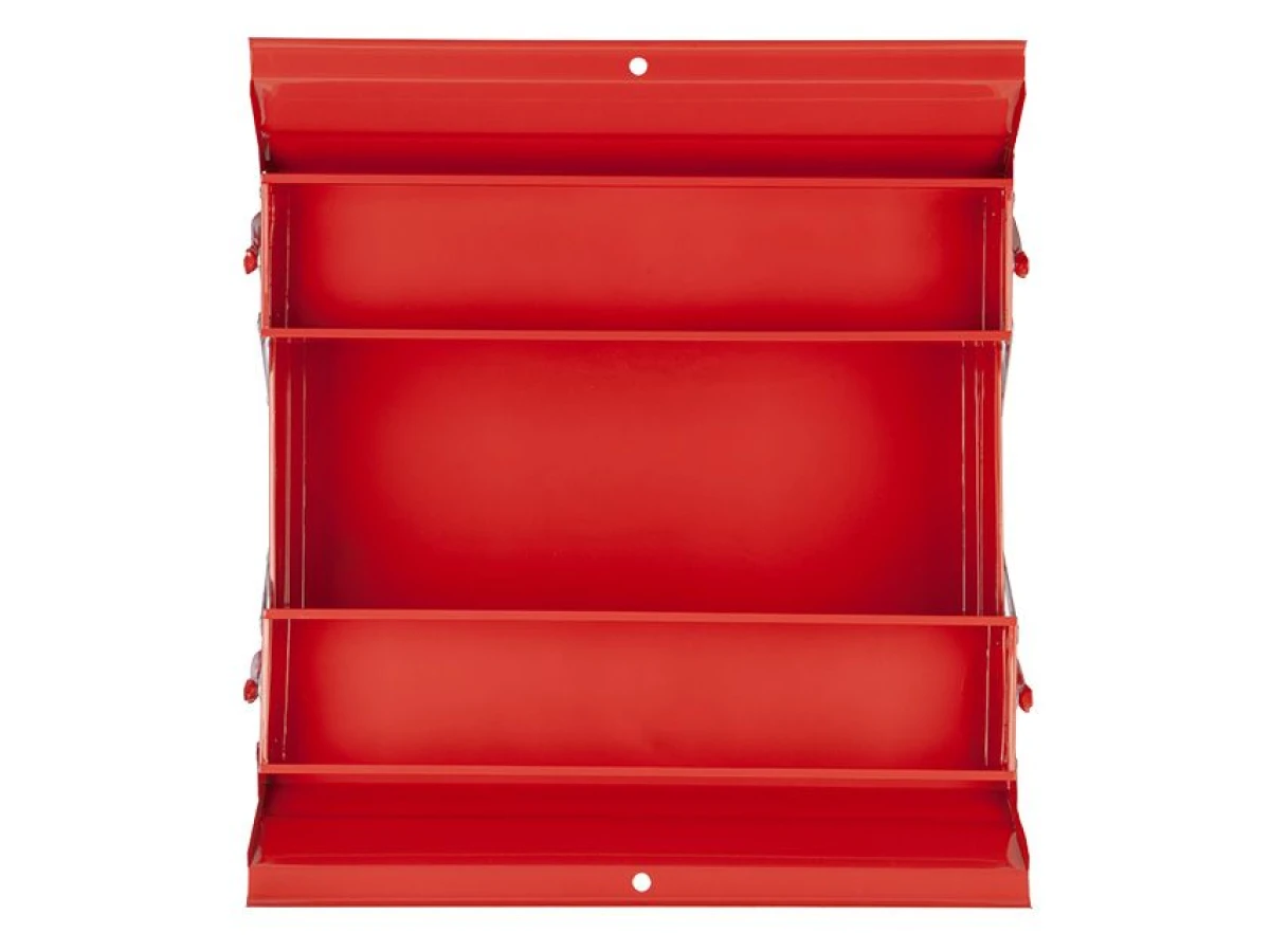 Ящик для інструменту металевий 450 мм, 3 секції INTERTOOL HT-5043 