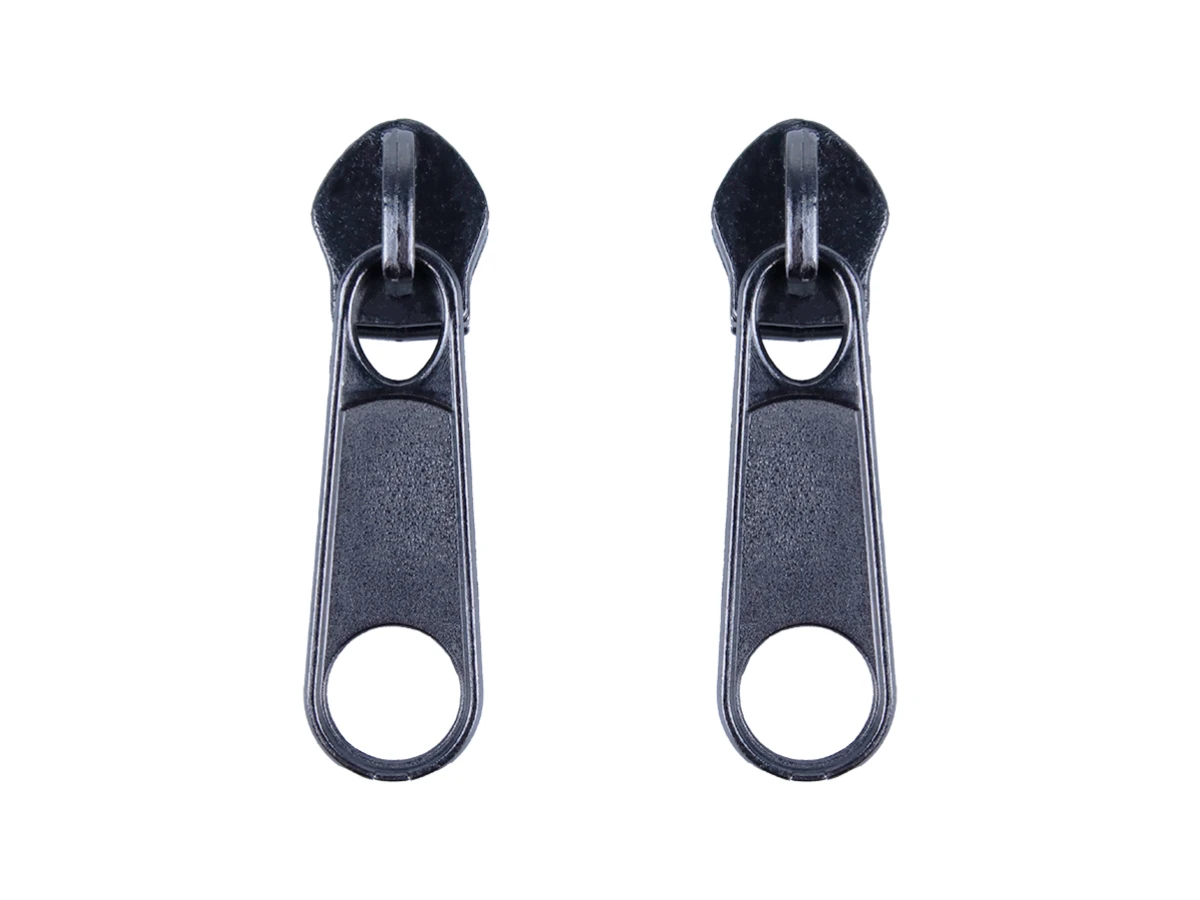 Бегунок для молнии №5 никель темный 