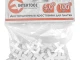 Набір дистанційних хрестиків для плитки 5.0 мм / 100 шт INTERTOOL HT-0355 