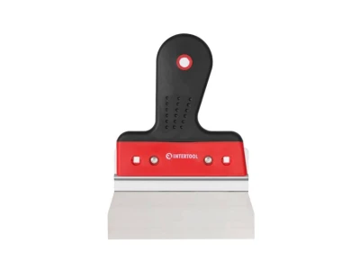 Шпатель из нержавеющей стали 150мм Проф INTERTOOL KT-2675