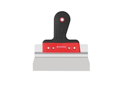 Шпатель из нержавеющей стали 200мм Проф INTERTOOL KT-2680