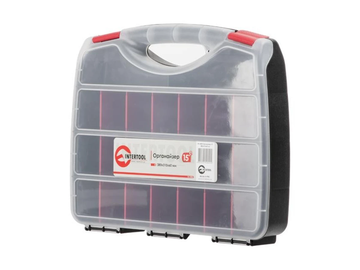Органайзер 15" 380x310x60 мм INTERTOOL BX-4002 