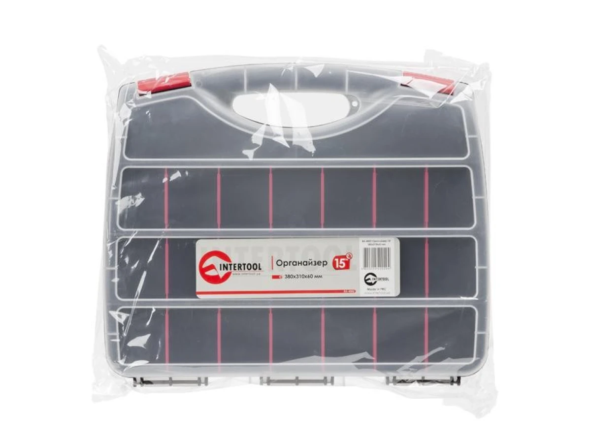 Органайзер 15" 380x310x60 мм INTERTOOL BX-4002 