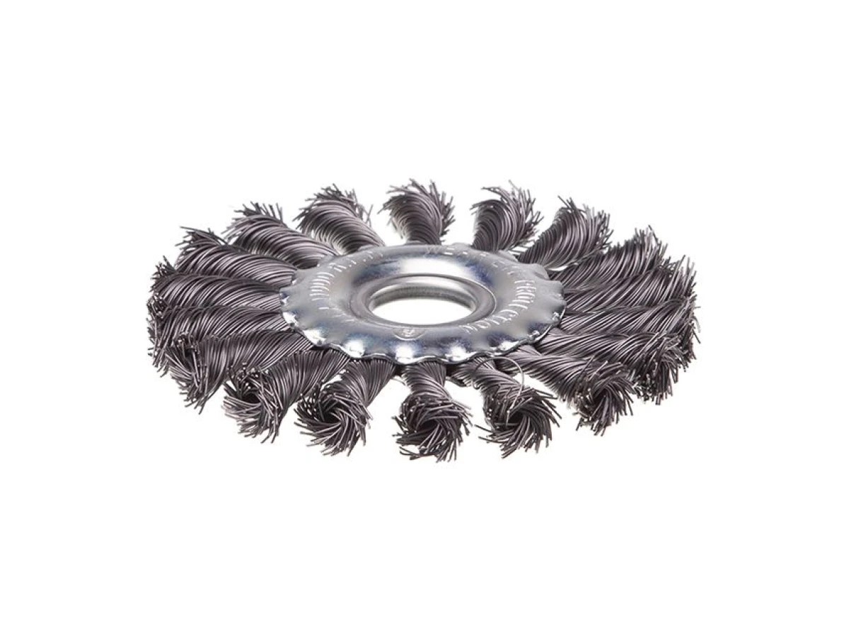 Щітка кільцева 115x22.2 мм (пучки крученого дроту) INTERTOOL BT-7115 