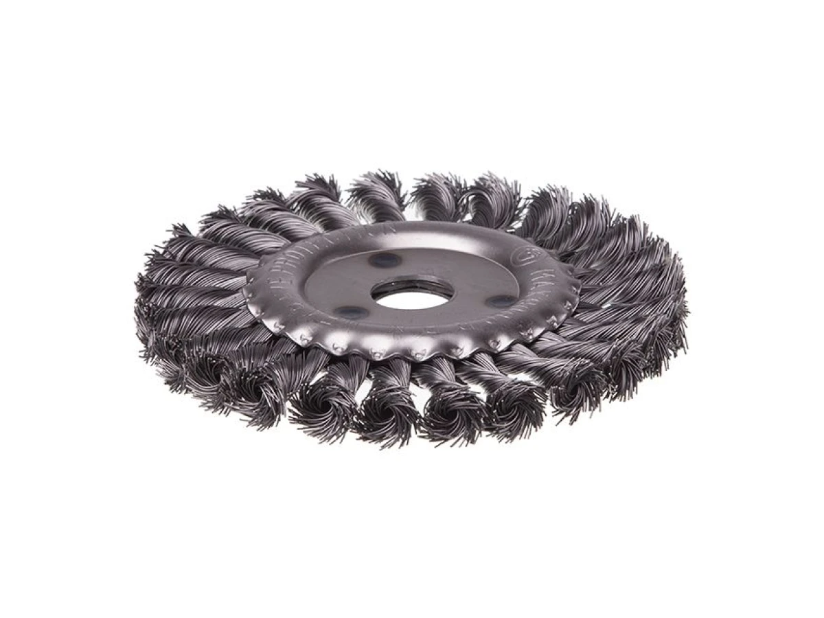 Щітка кільцева 150x22.2 мм (пучки крученого дроту) INTERTOOL BT-7150 