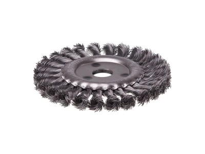 Щітка кільцева 150x22.2 мм (пучки крученого дроту) INTERTOOL BT-7150