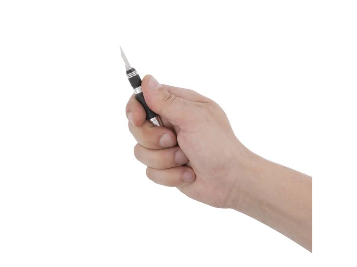 Набір скальпелів з тримачем 14 шт INTERTOOL HT-0524 