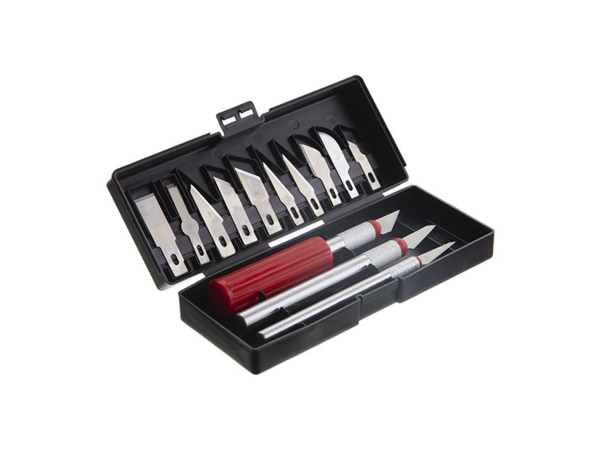 Набір скальпелів 13 шт. INTERTOOL HT-0525 