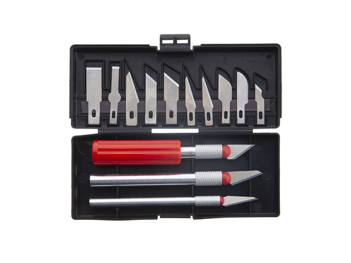 Набір скальпелів 13 шт. INTERTOOL HT-0525 