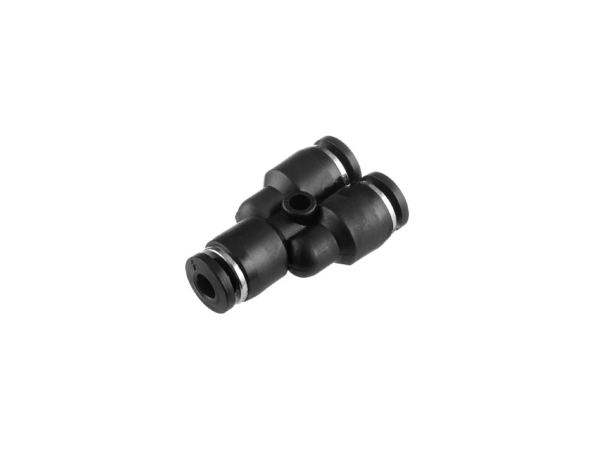 З'єднання цангове Y-подібне для поліуретанових та ін. шлангів 4 мм INTERTOOL PT-2370 