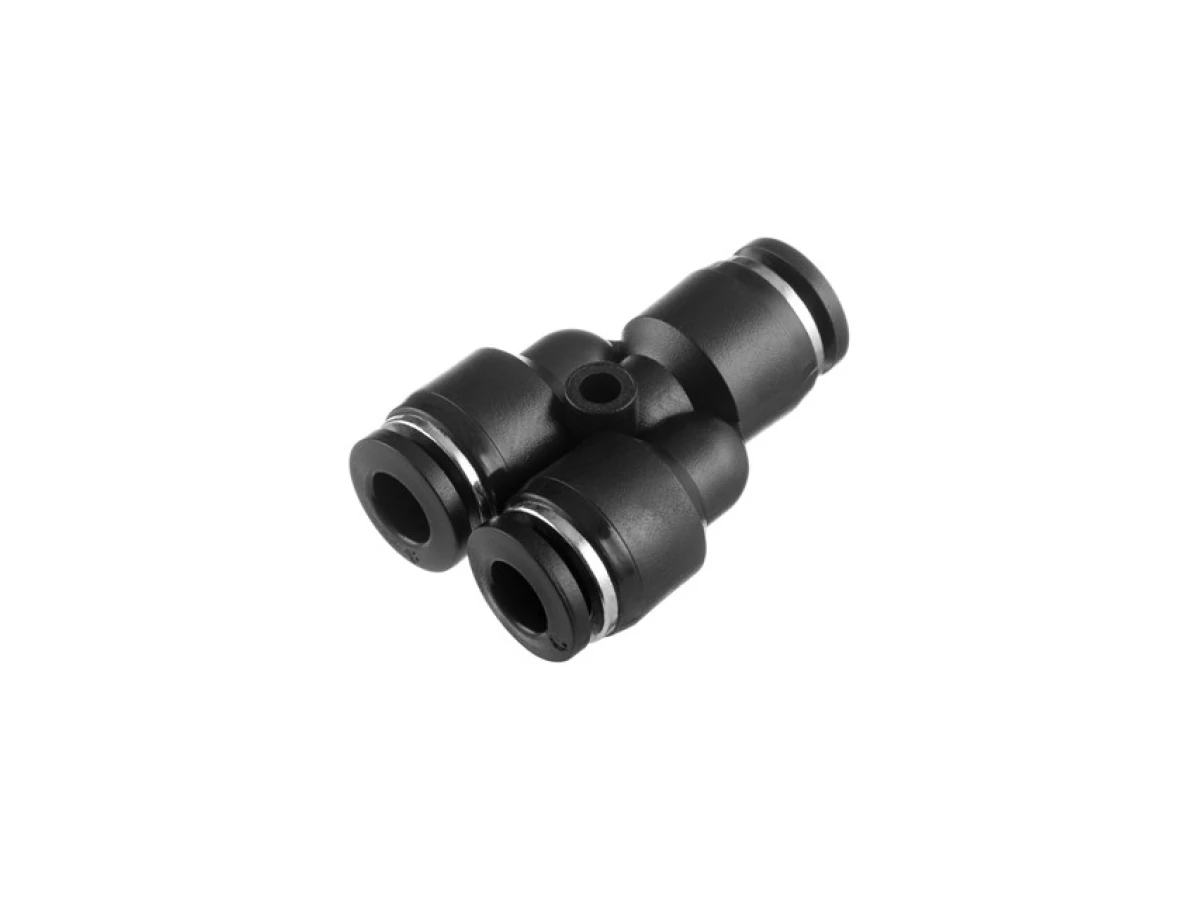 З'єднання цангове Y-подібне для поліуретанових та ін. шлангів 6 мм INTERTOOL PT-2371 