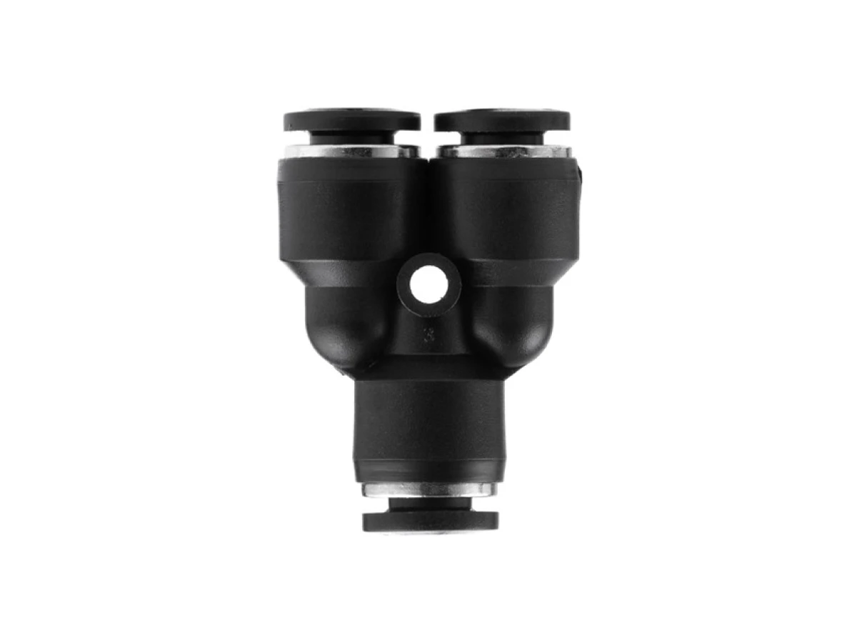 З'єднання цангове Y-подібне для поліуретанових та ін. шлангів 6 мм INTERTOOL PT-2371 