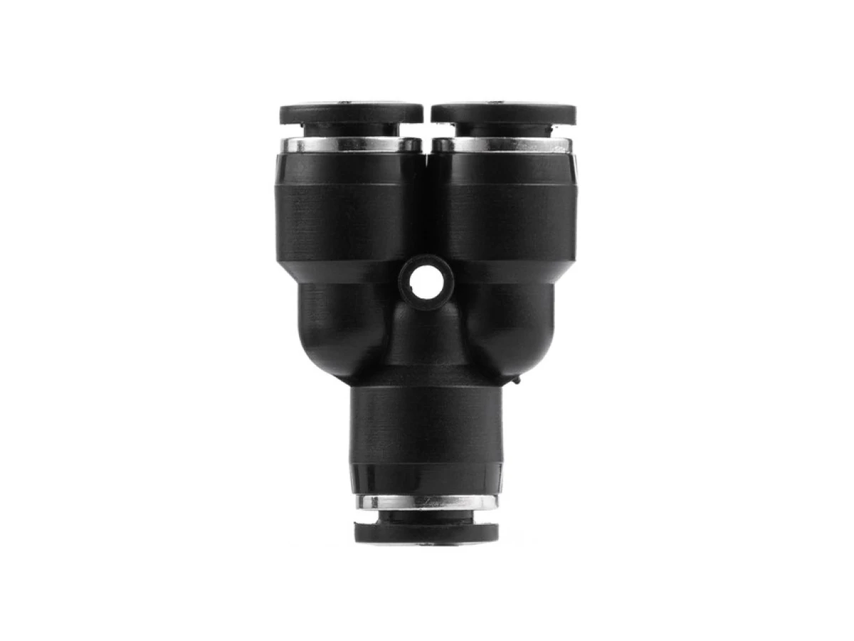 З'єднання цангове Y-подібне для поліуретанових та ін. шлангів 8 мм INTERTOOL PT-2372 