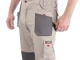 Брюки трансформер робочі з лямками 6 в 1, 100% бавовна, щільність 180 г / м2, M INTERTOOL SP-3042 