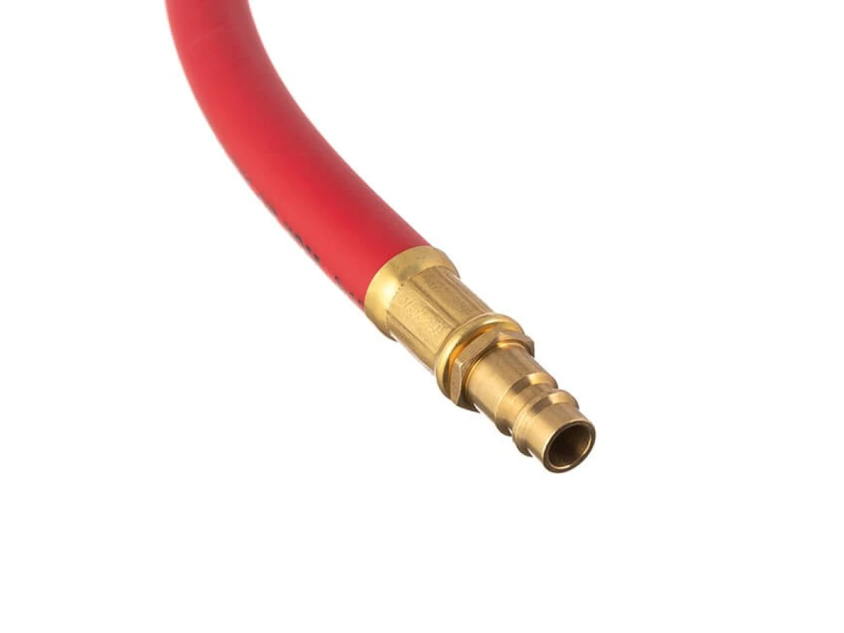 Шланг гібридний, професійний, 20 атм, 8*15мм, 30м з латунними швидкороз'ємними з'єднаннями, STORM INTERTOOL PT-1773 