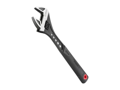 Ключ разводной 300 мм кованный, рукоятка TPR, HRC 40~50, Cr-V STORM INTERTOOL XT-0085