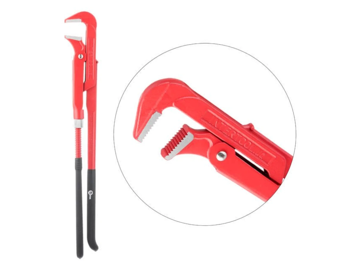 Ключ трубний 2.0", 90° INTERTOOL HT-0189 