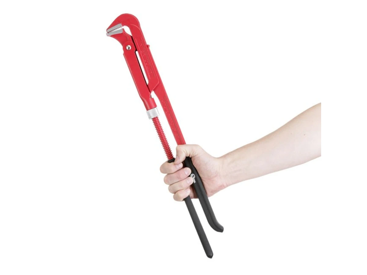 Ключ трубний 2.0", 90° INTERTOOL HT-0189 