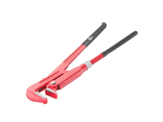 Ключ трубный 1,5", 90° INTERTOOL HT-0188 