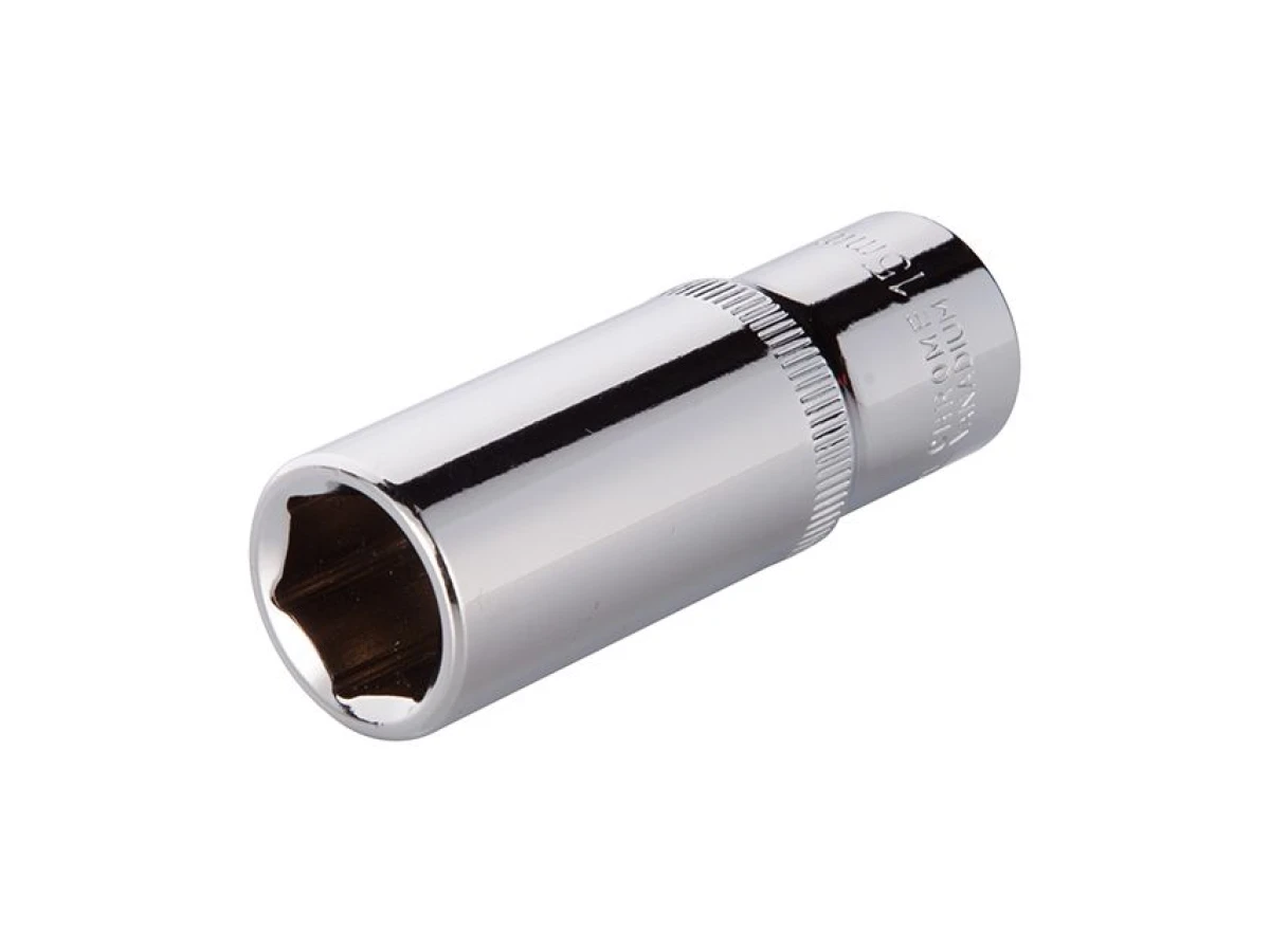 Головка шестигранна подовжена 3/8", 15 мм, Cr-V STORM INTERTOOL ET-0425 