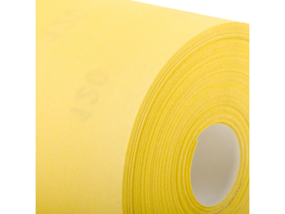 Шлифовальная шкурка на бумажной основе К120, 115 мм * 50 м INTERTOOL BT-0821 