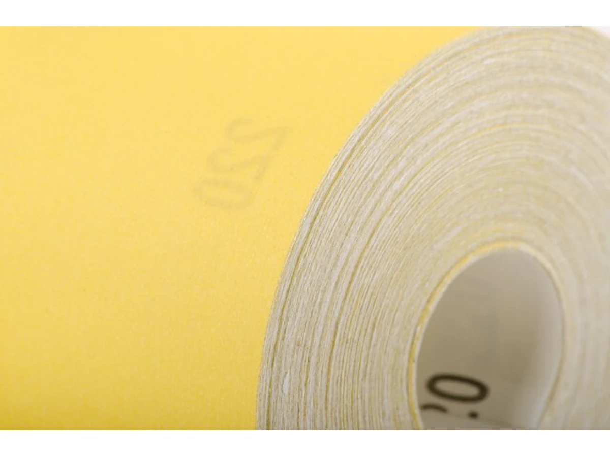 Шлифовальная шкурка на бумажной основе К220, 115 мм * 50 м INTERTOOL BT-0824 