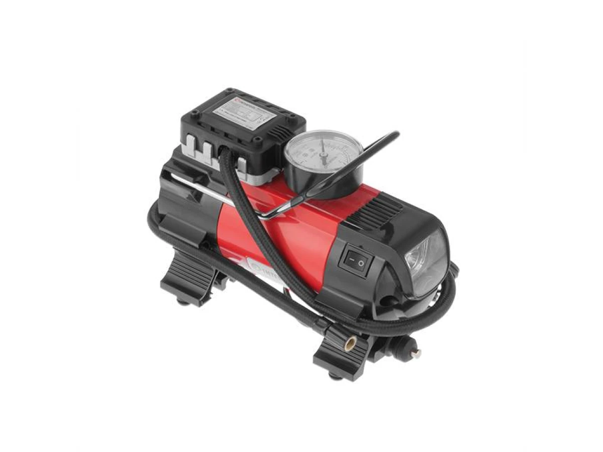 Компресор автомобільний 12 В. Один циліндр 19 мм INTERTOOL AC-0001 