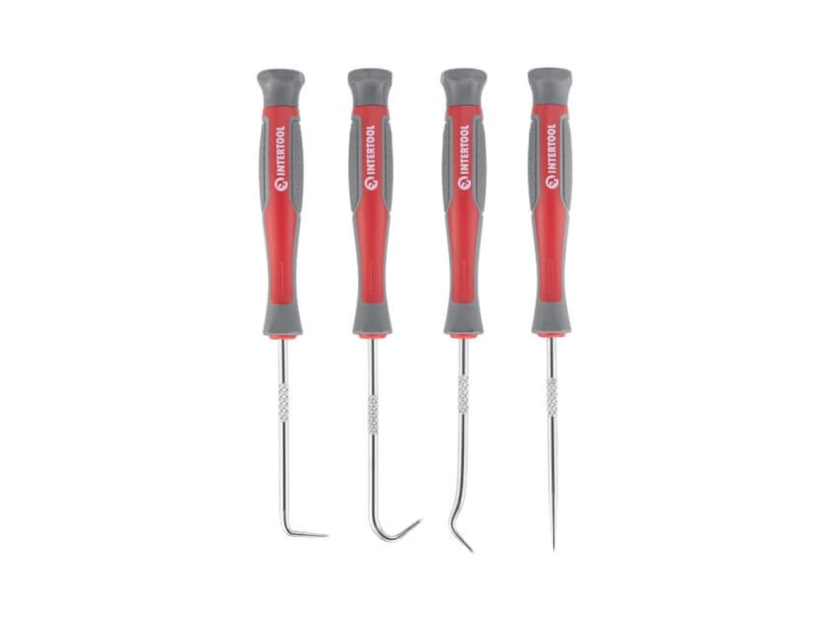 Набір гачків 4 од. INTERTOOL VT-3338 