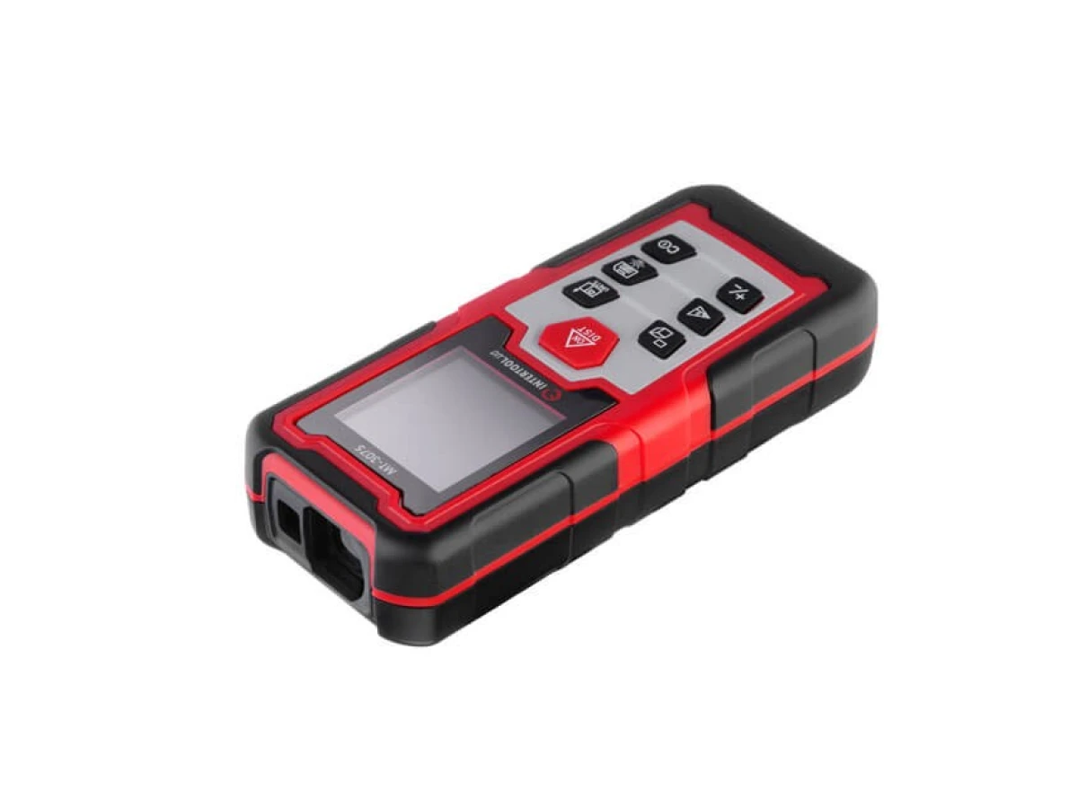 Дальномер лазерный 50м, откидная ножка INTERTOOL MT-3075 