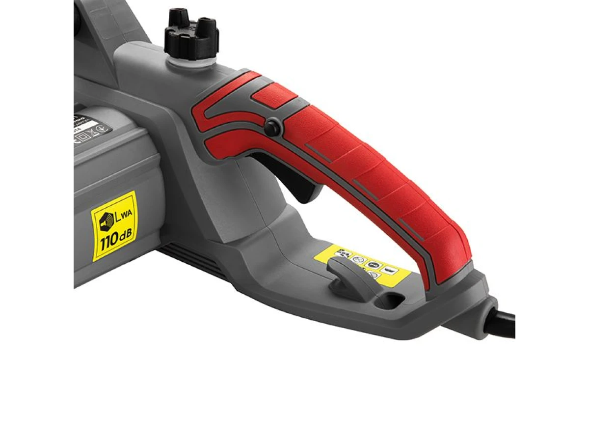 Пила цепная электрическая 2400 Вт, шина 40 см, боковой двигатель INTERTOOL DT-2201 