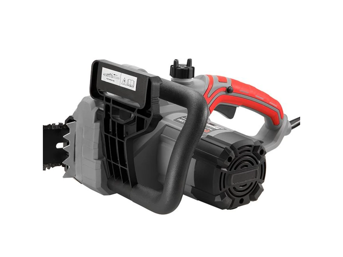 Пила цепная электрическая 2400 Вт, шина 40 см, боковой двигатель INTERTOOL DT-2201 